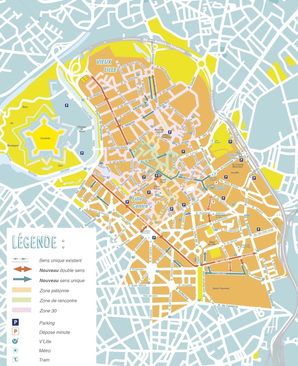 kartta Lille